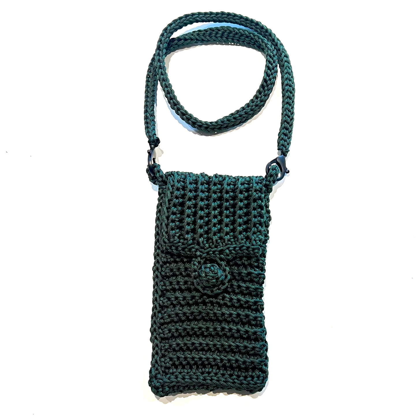 SALLY purse in forest green