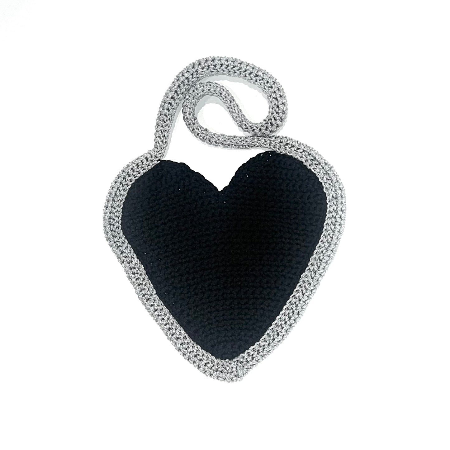 LOVE bag in black/ silver
