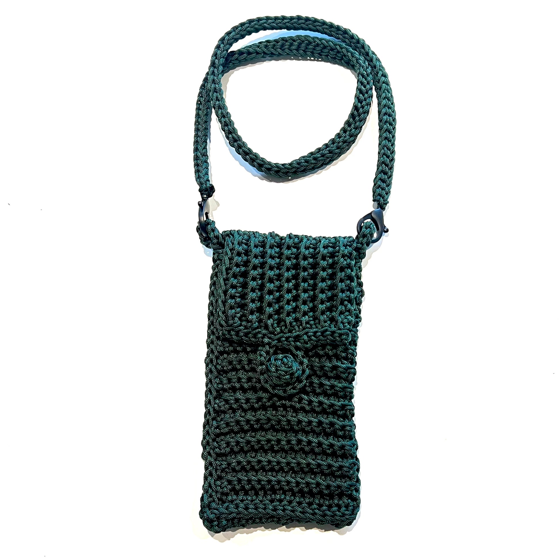 SALLY purse in forest green