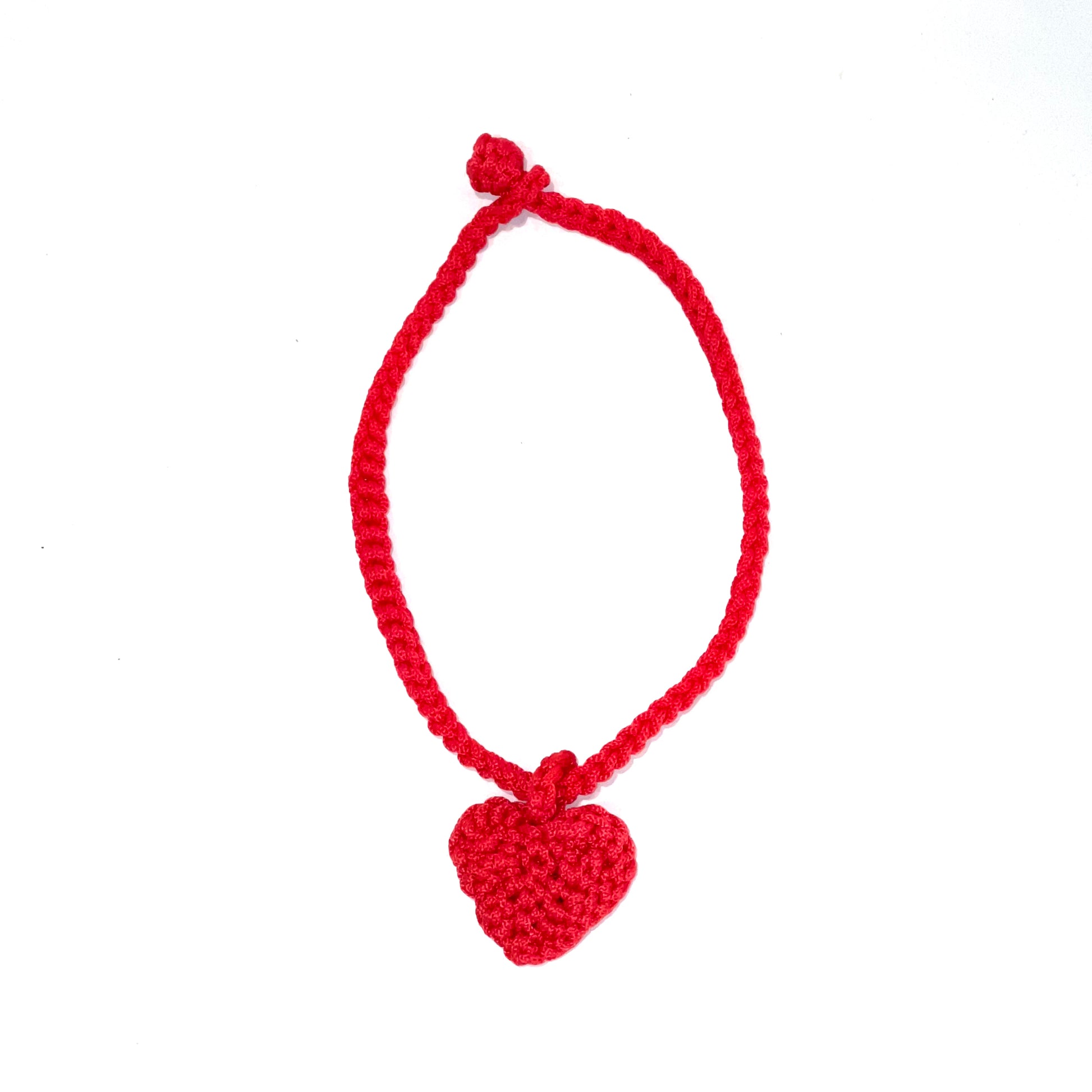HEART necklace in red 